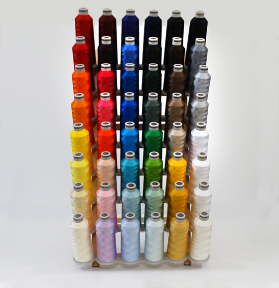 #918-48 Madeira Polyneon #40 Machine Embroidery Cone Thread 48 Color Kit