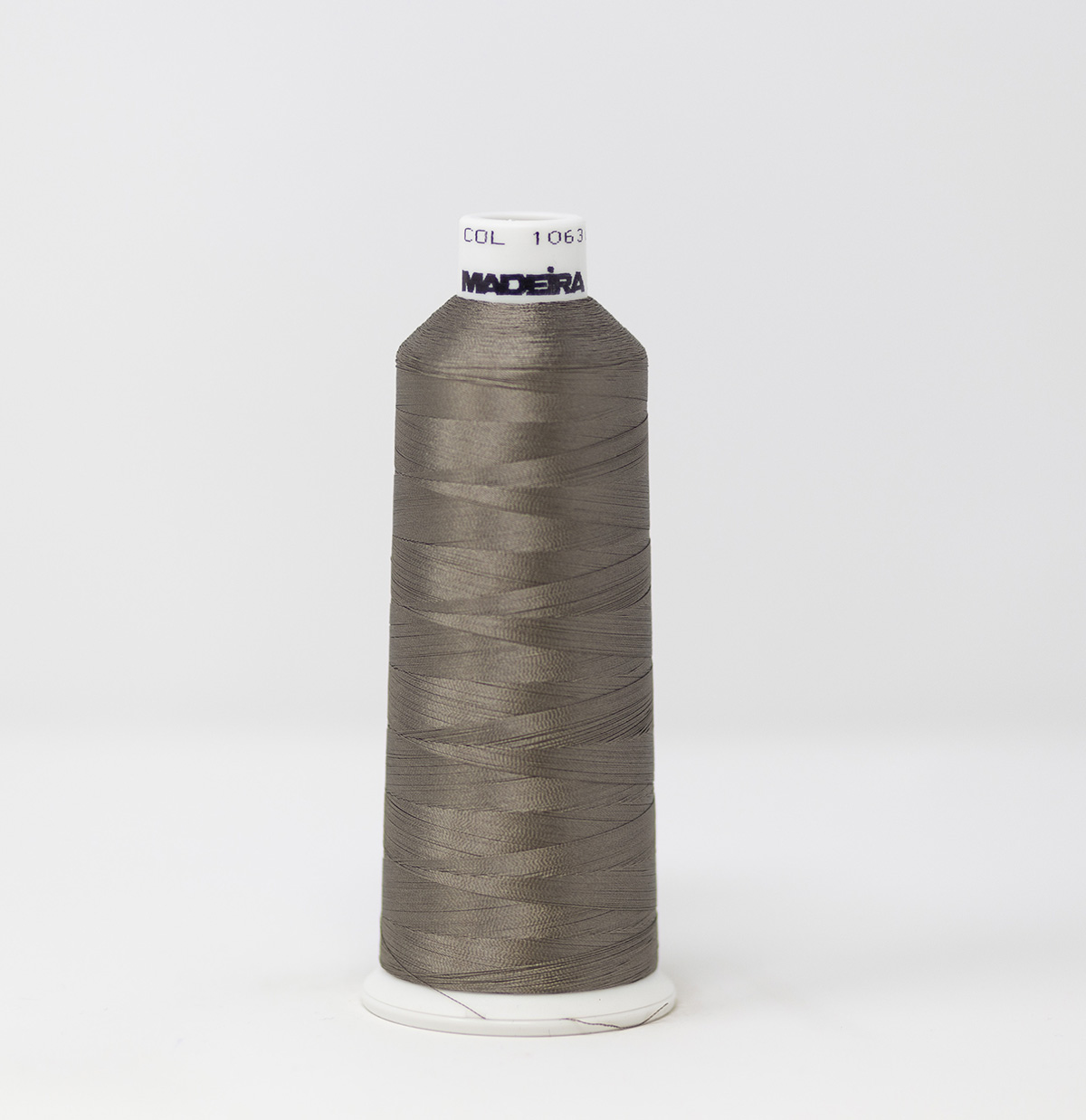 910-1063 5,500 yard cone of #40 weight Elephant Brown Gray 910-1063 5,500 yard cone of #40 weight Elephant Brown Gray